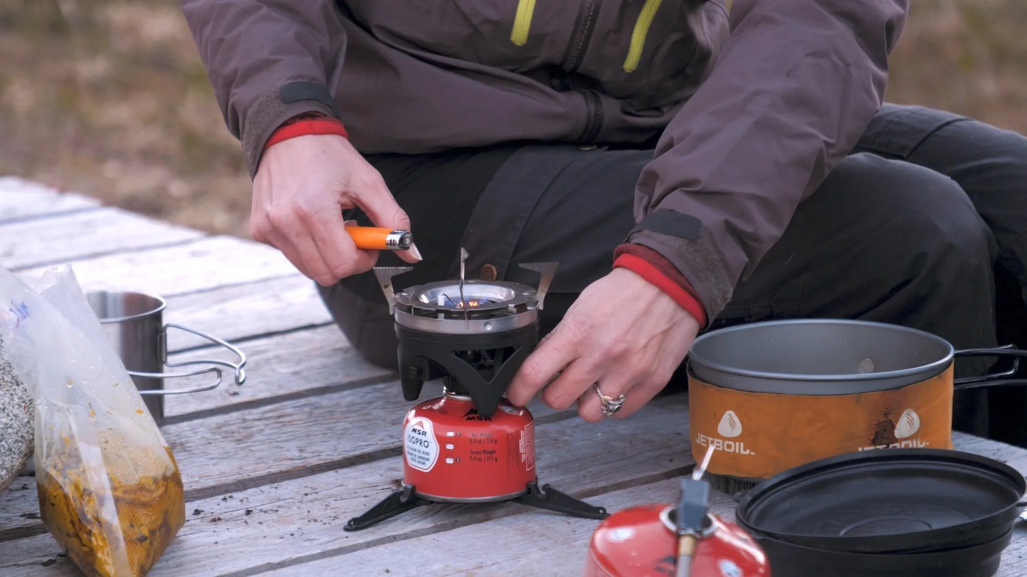 Sjef Camping Backcountry Cooking Stove